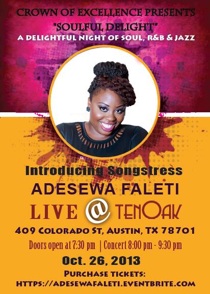 Adesewa Faleti Austin's Soulful Delight