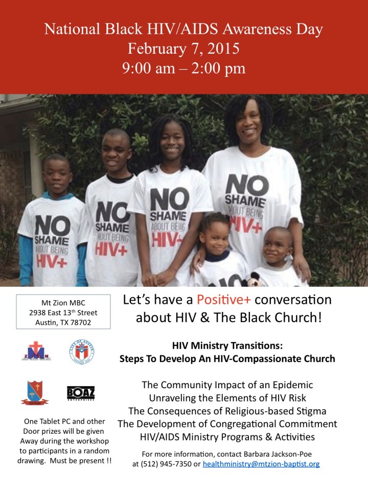 National Black HIV AIDS Awareness Day Flyer