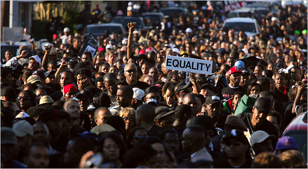 Blacks protesting 2016