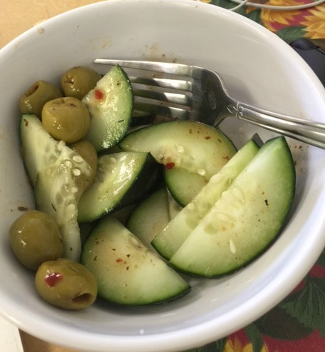 Cucumber and Olives IMG_0240