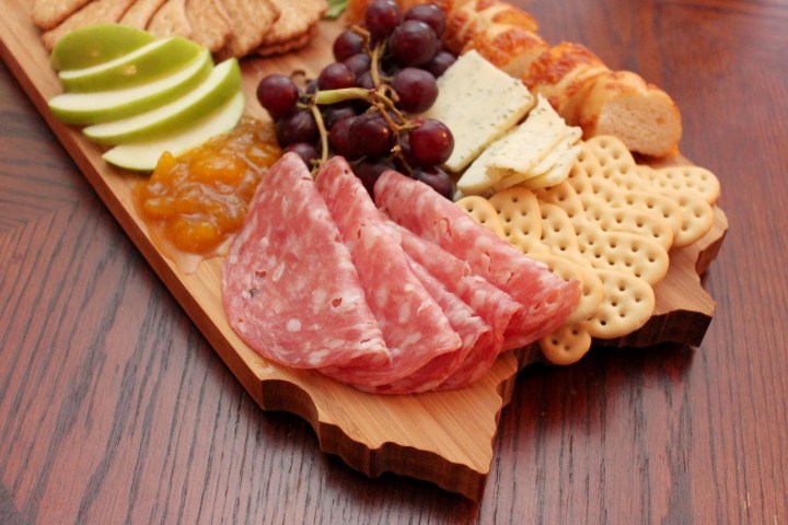 Cheese and Apple tray